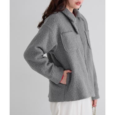 mystic】シャギーミドルコート[品番：PALW0006011]｜PAL GROUP