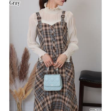 マーメイドツイードドレス 2ピース セットアップ[品番