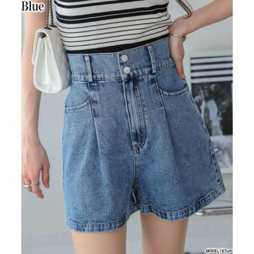 海外セレブファッション♪クラッシュダメージ加工デニムショート