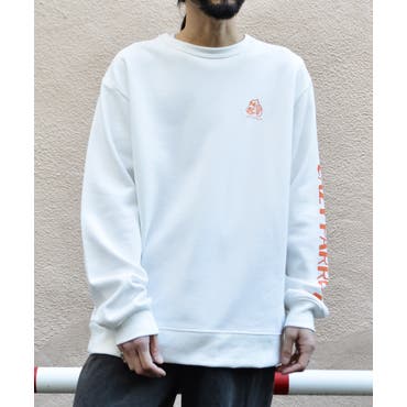 EMODA 【EMODA×CHAMPION】ラフプリントオーバーTシャツ