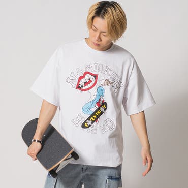 OY オーワイ パズルオードリー半袖Tシャツ[品番：PBIW0002708