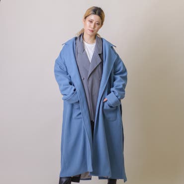 ウールライクロングトレンチコート 品番 Levm Regievo レジエボ のメンズファッション通販 Shoplist ショップリスト