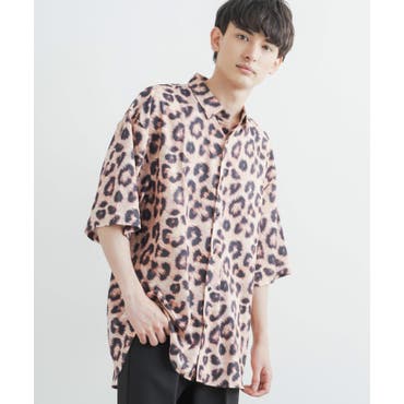 ヒョウ柄シャツ テロテロシャツ メンズ レディース ユニセックス ビッグシャツ 品番 Amvw At Marvelous アットマーベラス のメンズファッション通販 Shoplist ショップリスト