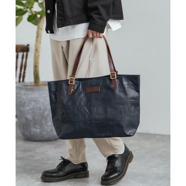 LA ROCCA】ハンドメイド一点物!!ヴィンテージデニムビッグトートバッグ