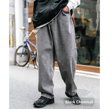 【本物保証】 BUZZ M-XL[品番 黒/グレー 秋冬春用 メンズ サルエルパンツ WEAR パンツ