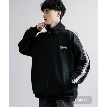 トラックジャケット ジャージ ワッペン[品番：OE000008230