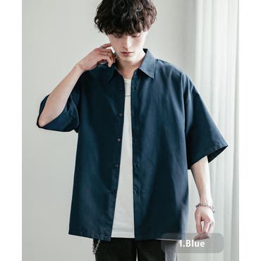 ビッグシルエット デニムシャツ メンズ[品番：RQ000003953