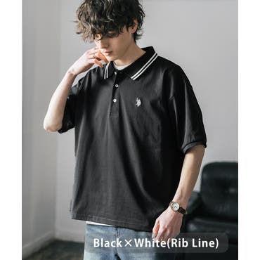 メンズ ゴルフ PUMA x FFTK ビッグ レーベル 半袖 ポロシャツ[品番