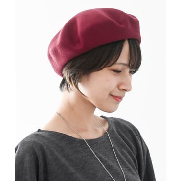 ベレー帽 秋冬 帽子[品番：ZCTW0000604]｜帽子屋Zaction -帽子＆ヘア