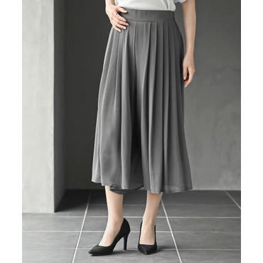 フェザー刺繍チュールスカート[品番：IGAW0001409]｜axes femme  