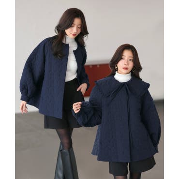 ☆海外セレブファッション♪ポンチョ風ジャケットコート☆[品番