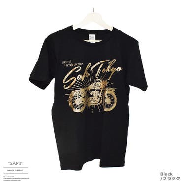 ラインストーン スカル デザインTシャツ[品番：TLKM0001792]｜T-LINK