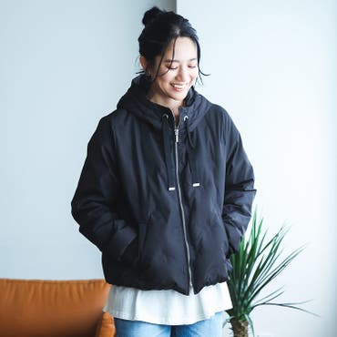 Ungrid（アングリッド）の「ビッグシルエットサイドジップMA-1