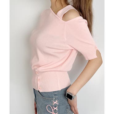 WC】ストライプリボンブラウス[品番：WG010083602]｜WEGO【WOMEN