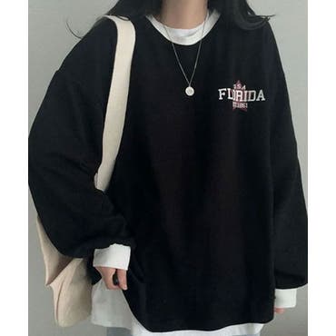 立体風ハートプリントTシャツ オーバーサイズ メンズ[品番