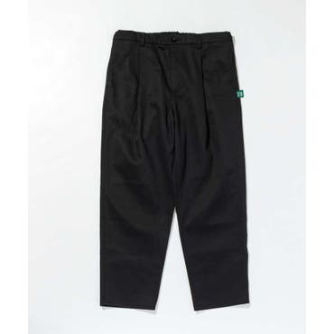 ロサンゼルスアパレル　ブラックナイロンストレートパンツ LOS ANGELES APPAREL（ロサンゼルスアパレル）の「LOS ANGELES