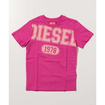 DIESEL ディーゼル ブランドロゴ半袖Tシャツカットソー[品番
