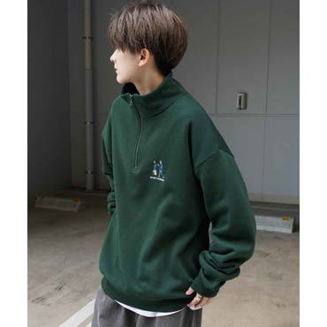 ◇XLARGE HALF ZIP[品番：JGSM0000072]｜jiggysshopselect