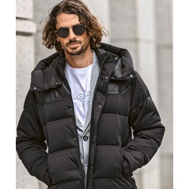 コーデュロイ 中綿ジャケット メンズ[品番：RQ000009352