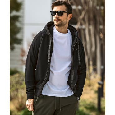 パーカー メンズ ジップアップ[品番：LU000011266]｜LUXSTYLE