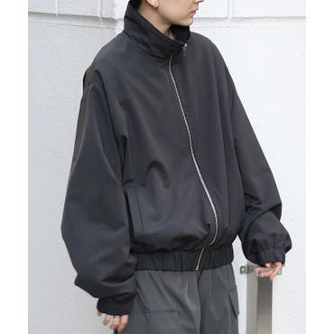 レザージャケット オーバーサイズ ブルゾン ジップアップ