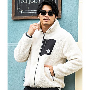 ジャケット ブルゾン ボアジャケット[品番：XV000014732]｜Style Block