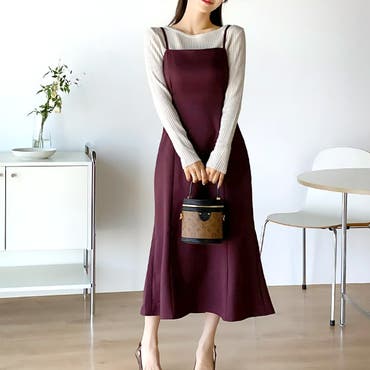 【®store.美品：SLOBE ノースリーブロングワンピース 】 SLOBE IENA ワンピース リネンレーヨンノースリーブナロー