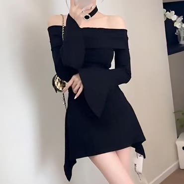 BELL SLEEVE DRESS[品番：MYTW0000025]｜My shawty