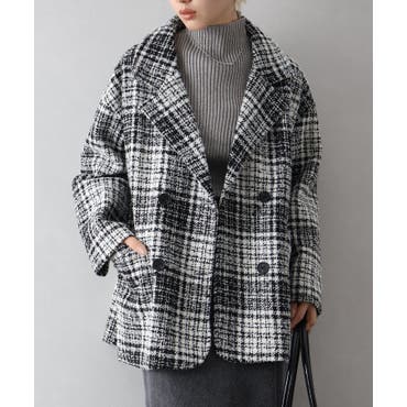 Chico】ツイードフリンジSETUPジャケット[品番：PALW0002579]｜PAL