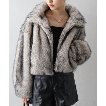 Loungedress】フェイクファーCT[品番：PALW0004083]｜PAL GROUP
