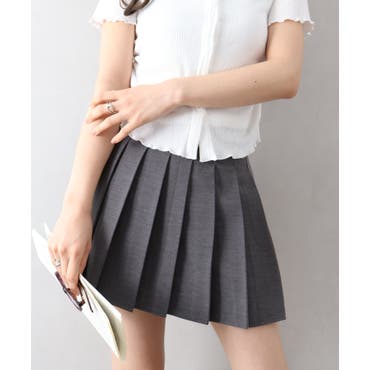 あったか裏起毛ニットミニフレアスカート レディース ボトムス[品番