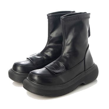 フロントジップスニーカーソールブーツ/41437[品番：ORTS0008883