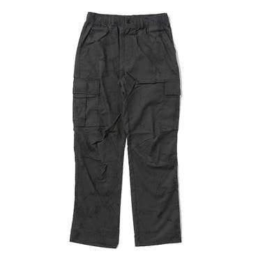 ロサンゼルスアパレル　ブラックナイロンストレートパンツ LOS ANGELES APPAREL（ロサンゼルスアパレル）の「LOS ANGELES