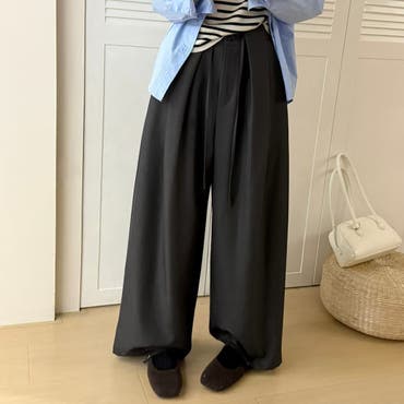 モモンガシルエットサルエルパンツ【M】レディース 春夏秋冬 パンツ