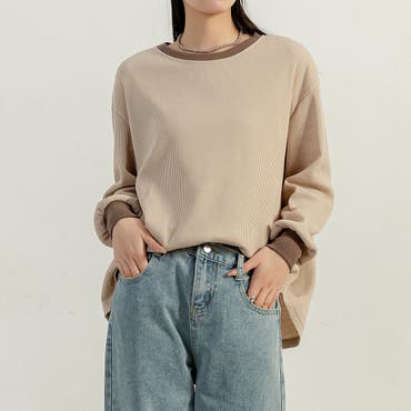 トップス Roundhem Linen Knit todayful todayful roundhem linen knit[品番：BYCW0006108]｜B.C STOCK