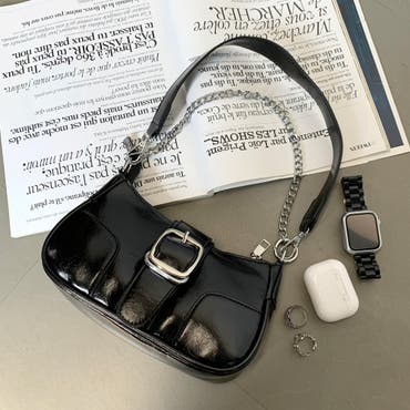 本革 ラムレザーショルダーバッグ レディースバッグ[品番