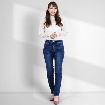 WEB限定)10thレーザーパッチDEEP TYPE2スキニー[品番