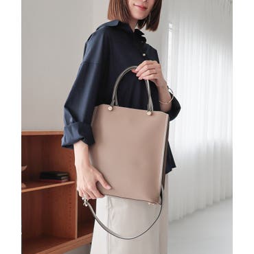 レディース 配色ハンドバッグ[品番：AGCW0002625]｜SUNSHINE CLOSET