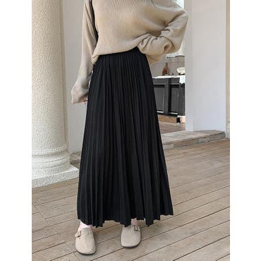 ロングスカート レディース マキシスカート ロング丈 フレアスカート黒