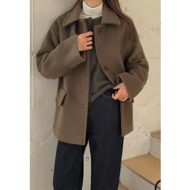 【Kastane】中綿レザージャケット Kastane（カスタネ）の「*中綿レザージャケット（その他アウター