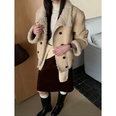 ショートダッフルコート Jasmine Grandiflorum[品番：XT000011814