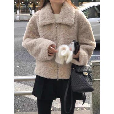Chico】ファーショートコート[品番：PALW0003569]｜PAL GROUP OUTLET