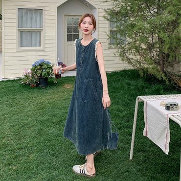 チャイハネ】シフリー刺繍メグナノースリーブワンピース[品番