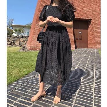 ビスチェ付き半袖ワンピース[品番：ERMW0000260]｜moment+（モーメント