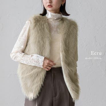 2WAYシャギーニット トップス[品番：MKSW0032005]｜GYDA