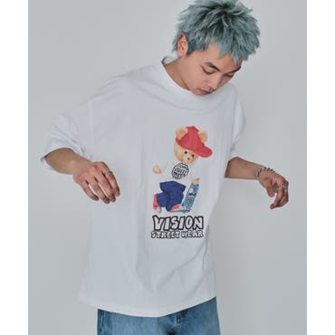 90s ロカウェア 半袖 ベースボールTシャツ L イエロー×ネイビー
