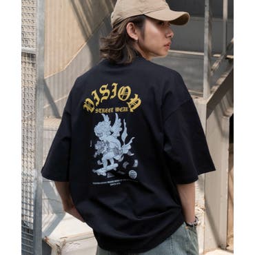 メンズ アメリカンレトロ Tシャツ ストリート 韓国 vi-1045 DEVICE tシャツ アメリカン ヴィンテージライク y2k 古着風 韓国