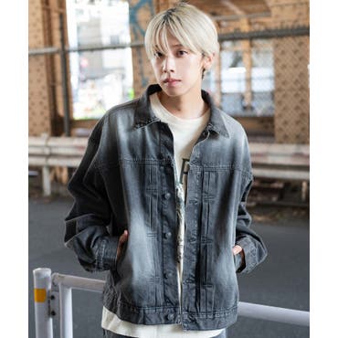 タグ付✨未使用 onit ビッグシルエットジャケット リネン混 セール】オーバーサイズ ワンポイント ビッグシルエット 半袖