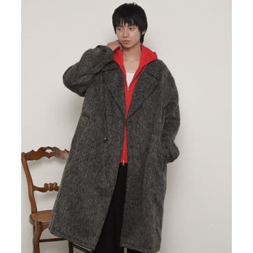 ◇ネップツイードチェスターコート◇メンズ コート メンズ[品番