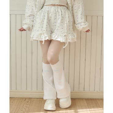 セットアップ着用可】シャギーニットショートパンツ[品番